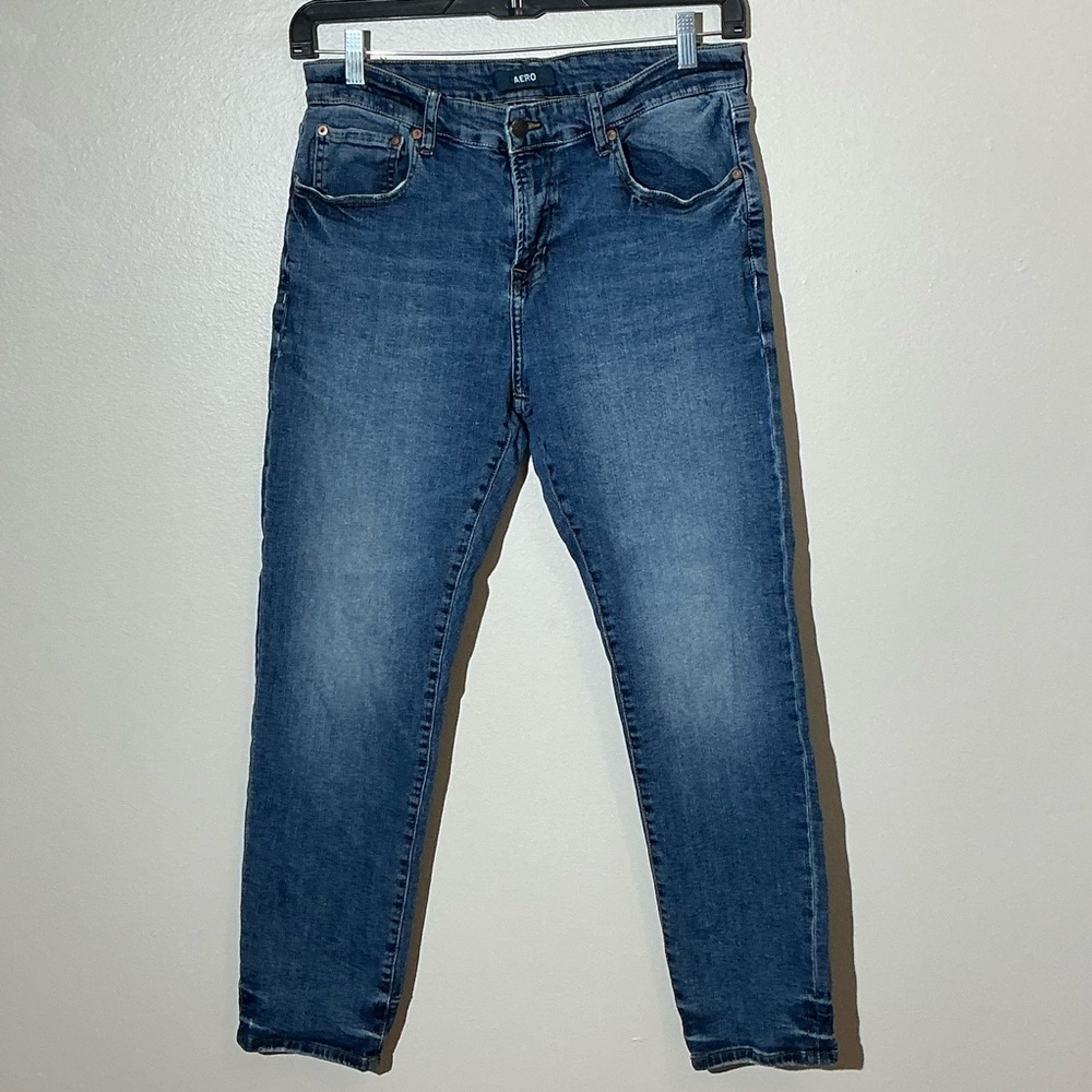 AERO Men’s 34x30 Slim Fit Jeans